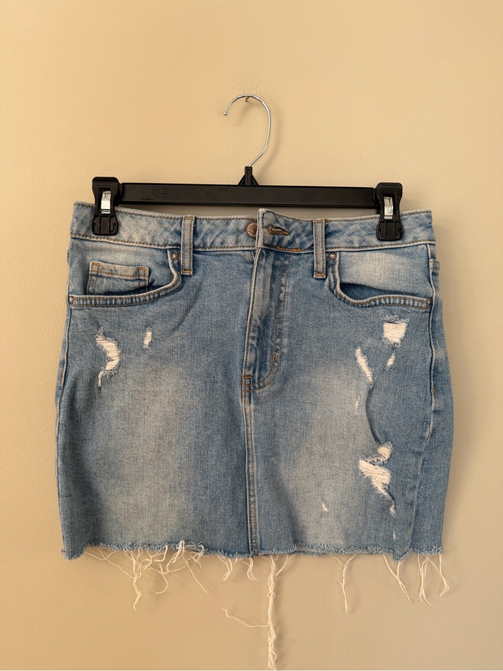 Forever 21 Jean High Waisted Skirt Size 25